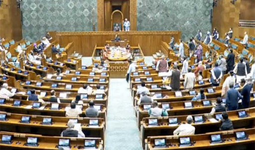 LS adjourned amid Oppn ruckus