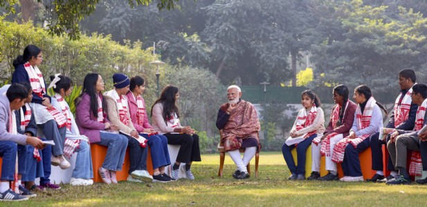 Treat exams like festivals, focus on improving life: PM Modi