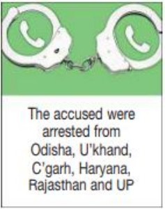 Multi-State investment scam usingWhatsApp groups busted, 12 held