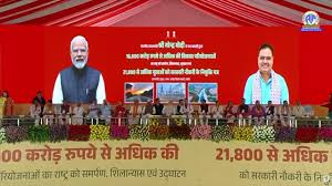 Modi inaugurates projects