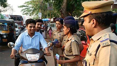 Police conduct rigorous