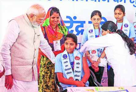 PM launches nationwide HPV vaccination drive