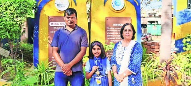 Archer Anshika wins bronze, qualifies for State tourney