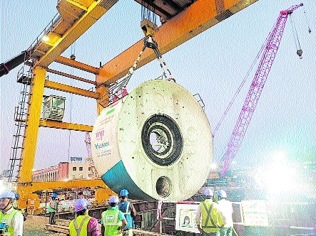 TBMs to begin underground
