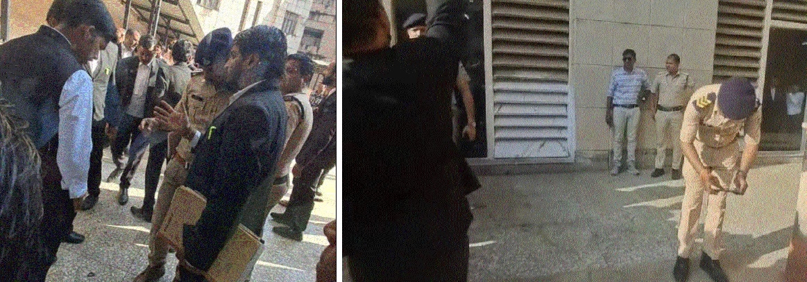 Bomb blast creates panic in District Court