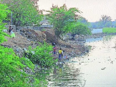 Organic waste disposal threatening Futala Lake’s ecological balance