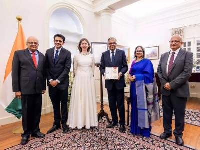 UK confers Knighthood on Tata Group Chairman Chandrasekaran