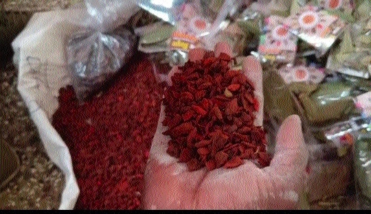 80 kg suspected adulterated stock of spices seized from workshop in Mukadamganj area 