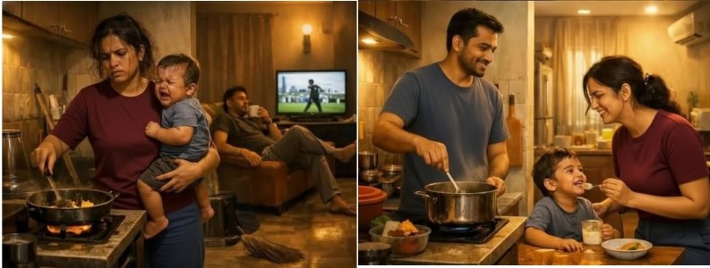 Husband has to equally participate in household chores as he is not marrying a maid: SC