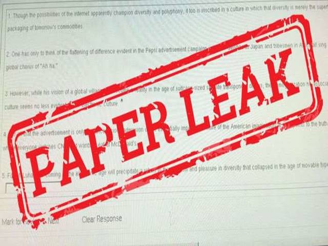 Paper Leaked