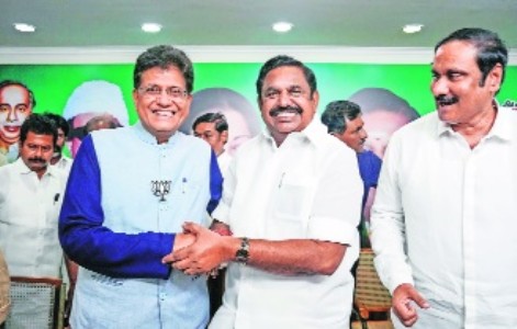 AIADMK-BJP seal seat sharing deal, In Tamil Nadu, AIADMK will contest 178 seats, BJP 27 seats, PMK to contest 18 and AMMK 11