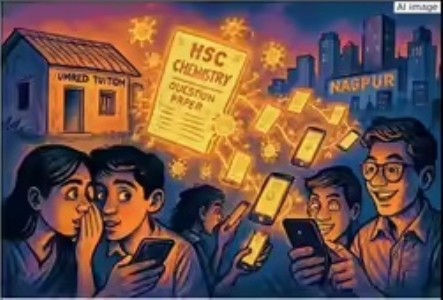 HSC Paper Leak Case Accused misused extra envelope to leak paper