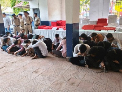 Raipur Police dismantle cyber fraud racket, 42 arrested