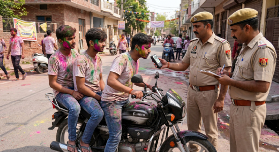 Operation U-turn 205 drunk drivers booked during bandobast for Holi