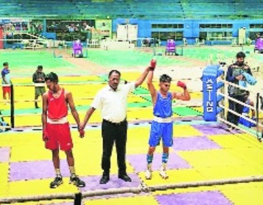 JIT’s Tejas bags boxing gold in RTMNU c’ship