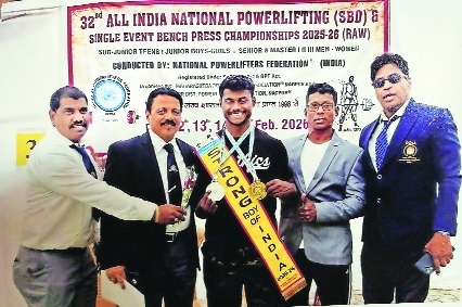 Aditya bags natl powerlifting gold