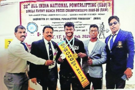Aditya bags natl powerlifting gold