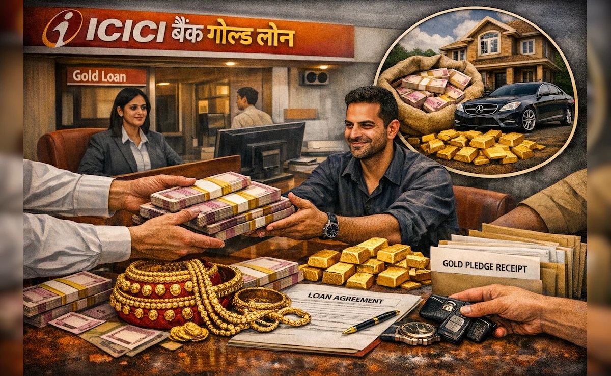 Rs 23 cr fake gold loan scam at ICICI Bank Two valuers arrested  