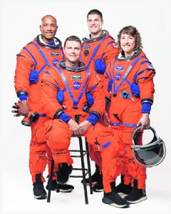 Artemis II astronauts follow Apollo tradition of naming lunar features after loved ones