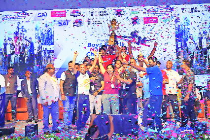 Haryana are overall champs