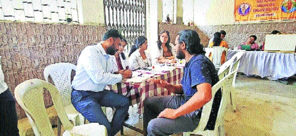 100 health camps one mission