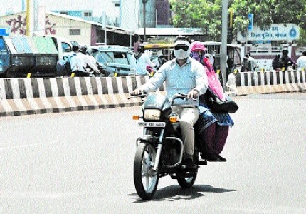 Max temp touches 410C