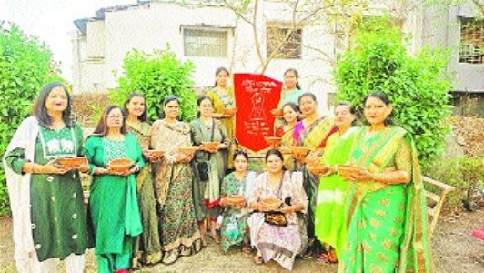 Women take pledge for bird conservation; water bowls distributed in Lalghati