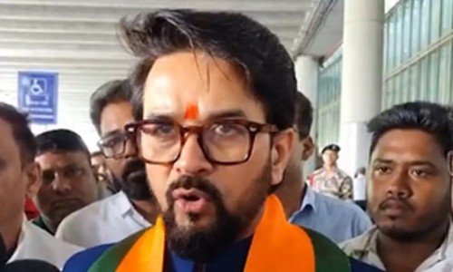 May 4 will come, Mamata Banerjee will go: Anurag Thakur on WB polls
