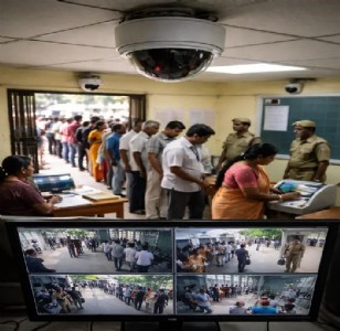 W Bengal polls: Sensitivebooths to have three CCTVcameras, others two each