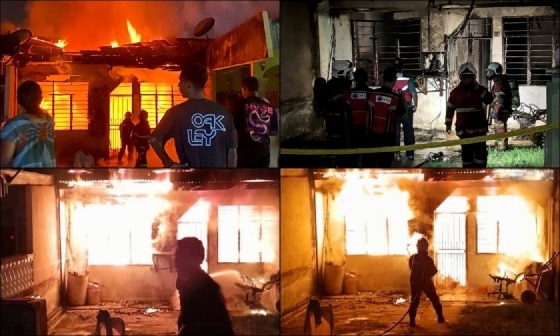 Woman burnt to death