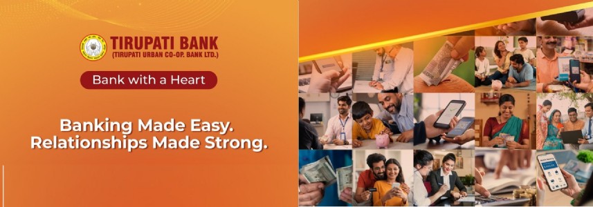 Tirupati Urban Co-operative Bank registers business mix of Rs 1570 crore, net NPA at 0%