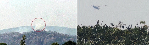 Jashpur plane crash rumour 