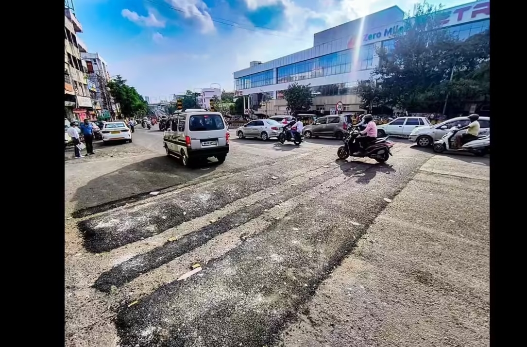 Speed-breaker at Gowari fly-over not 