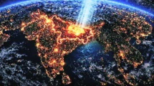 NASA map shows night time brightness in UP, Bihar increased between 2014-2022