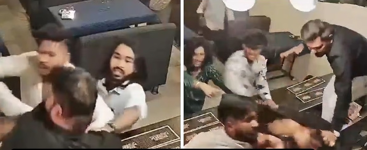 nagpur sk bar violence only one side video