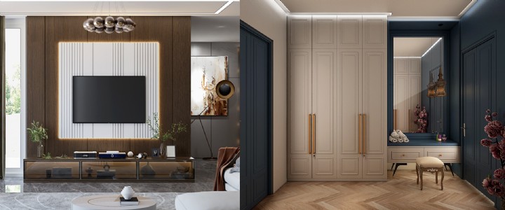 Spacewood offers widest range of customised wardrobes