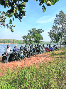 Throttle therapy: City youths riding towards balance