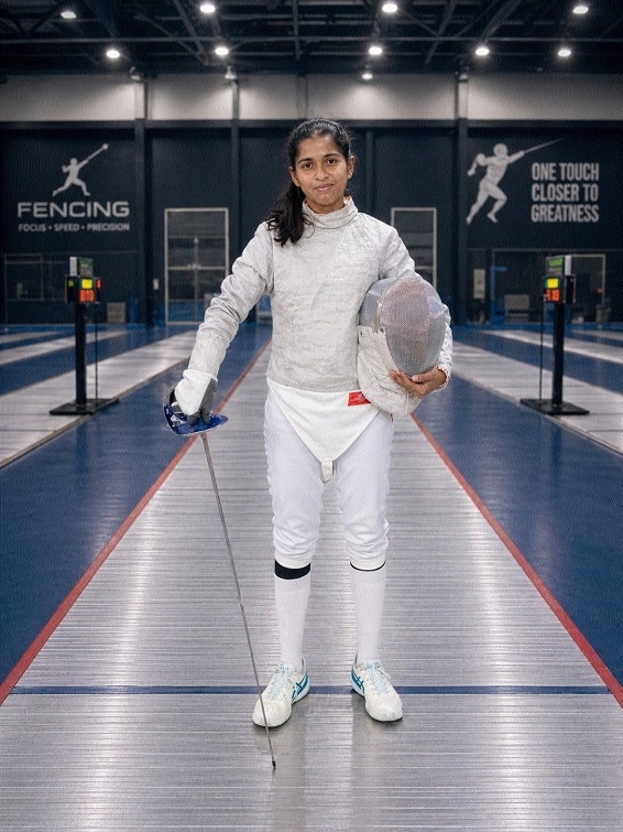 Cgarhs Merlin Shibu John selected in Indian squad for Bangkok Open Fencing Cship 2026 