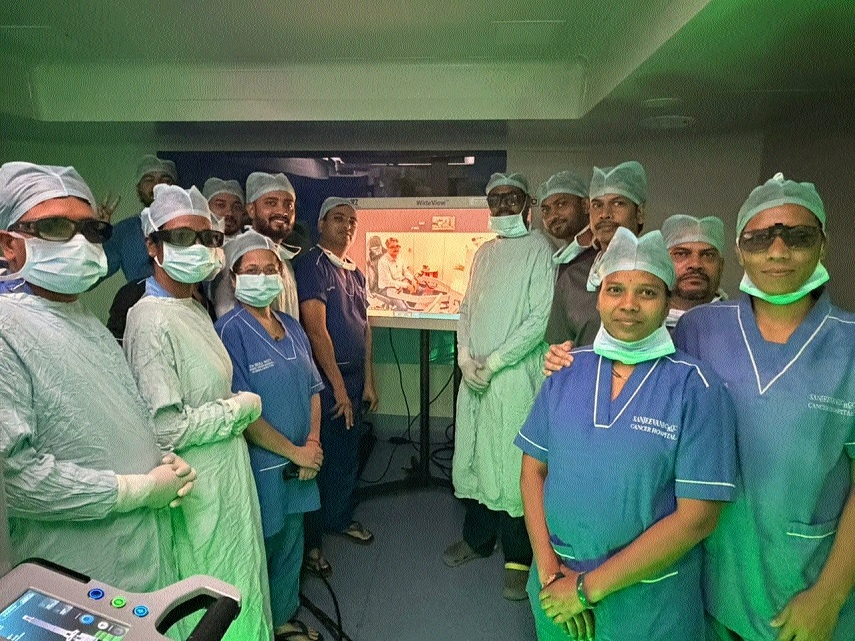 Historic Milestone 1st tele-robotic cancer surgery in Cgarh