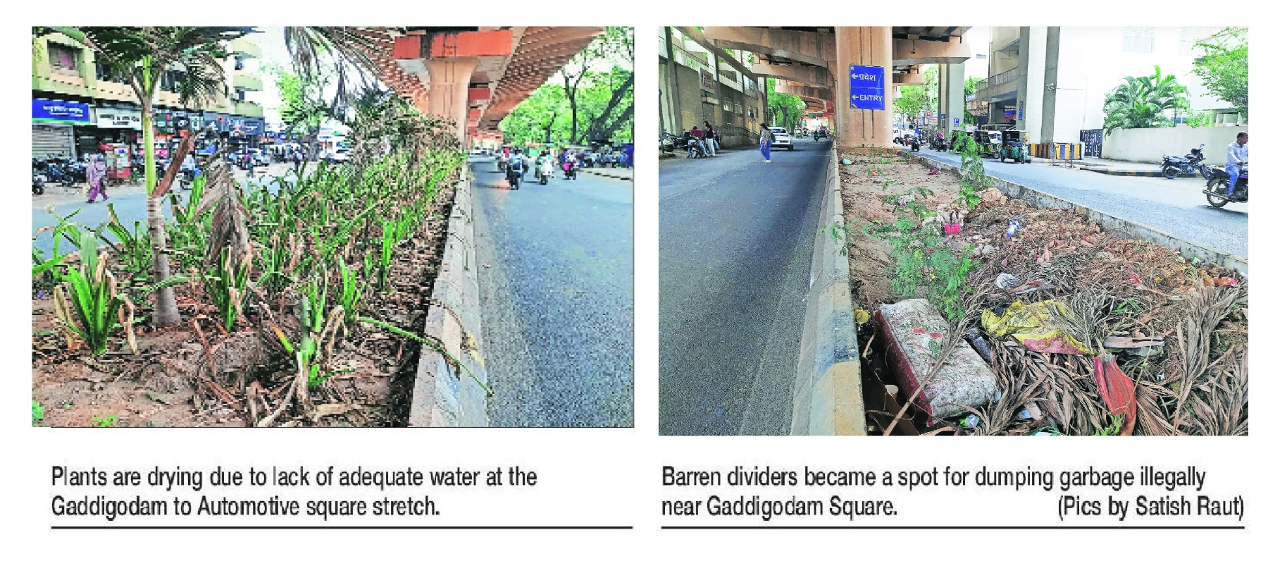 Rs 15 cr beautification project on Kamptee Rd bites the dust