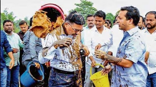 2019 mud attack on engineer Nitesh Rane jailed for one-month, allowed to approach higher courts