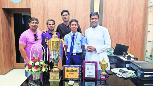 SFS’ Gaikwad bags SGFI tennis gold