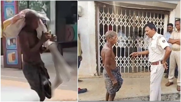 Man taking sister’s