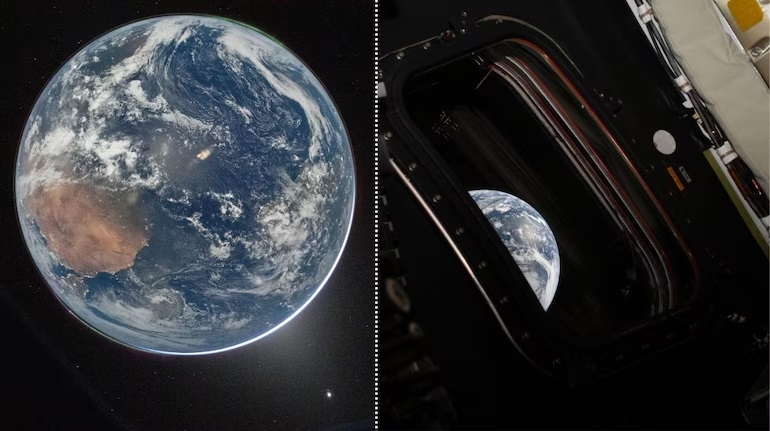 A view of Earth taken by NASA astronaut 