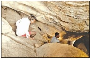 Prehistoric rock paintings discovered