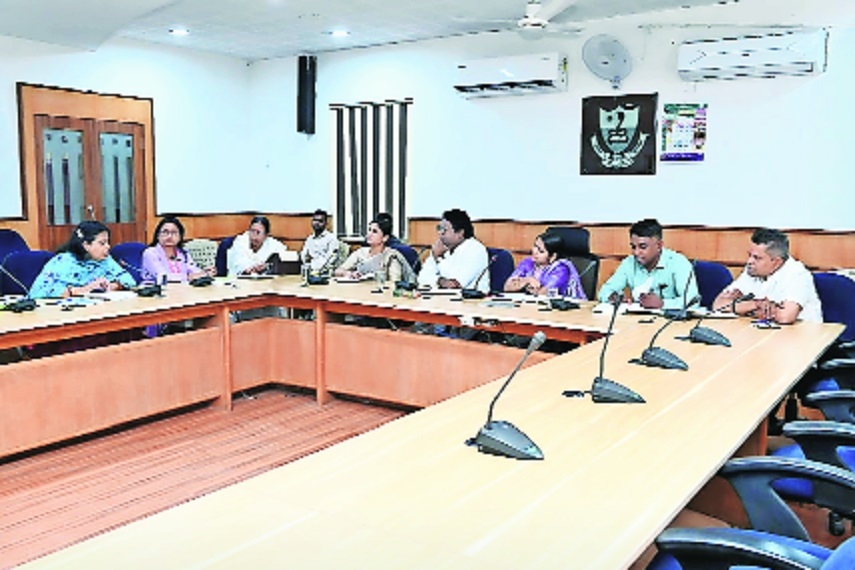 Meeting of NMCs Slum Eradication 