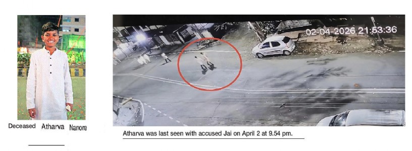 Rs 50 lakh ransom plot behind Atharva Nanore’s murder; 3 held