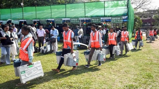 Assembly Polls in Assam, Keralam, Puducherry today