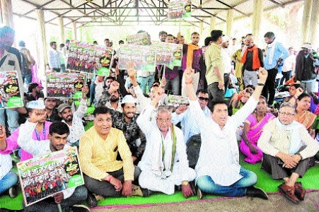 State’s ‘hidden’ workforce revolts, Thousands demand end to Rs 3,000 salaries and ‘forced labour’