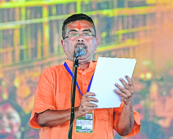 Suvendu Adhikari takes
